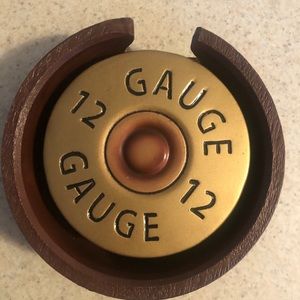 💥 Shotgun shell coasters